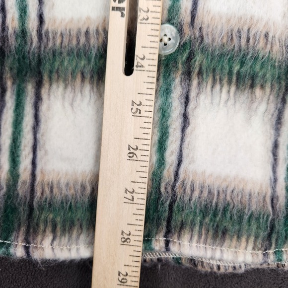 Forever 21 Donald Duck Disney Embroidered‎ Plaid Jacket Mens Small Button Up - Picture 9 of 11